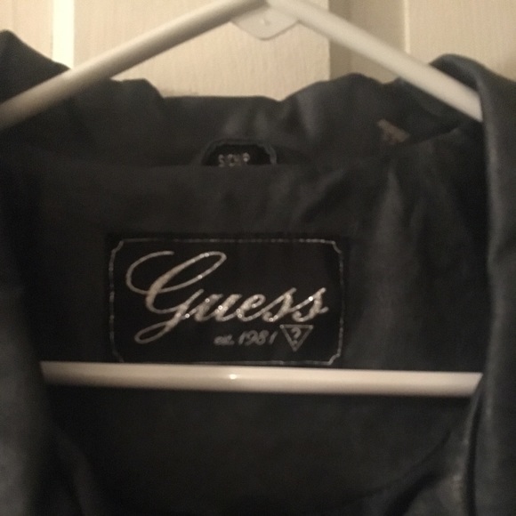 Guess Faux Leather Jacket - Picture 2 of 3